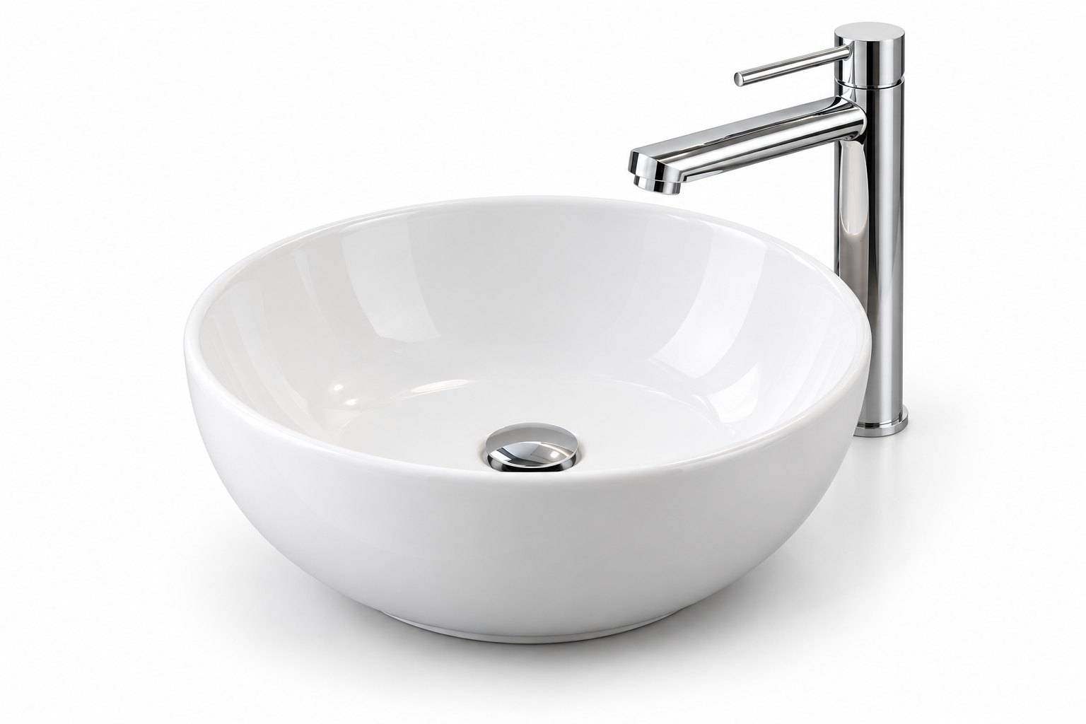 Chậu Lavabo Bàn Đá Caesar L5222 – góc nhìn khác