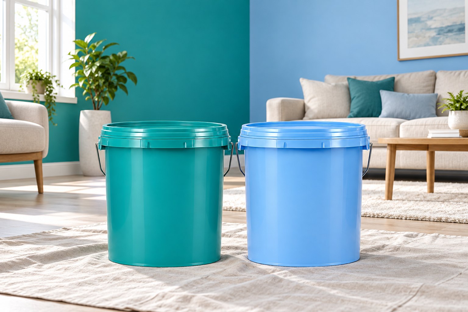 Sơn Nước Nội Thất Cao Cấp TOA Thoải Mái Lau Chùi – phối cảnh sử dụng