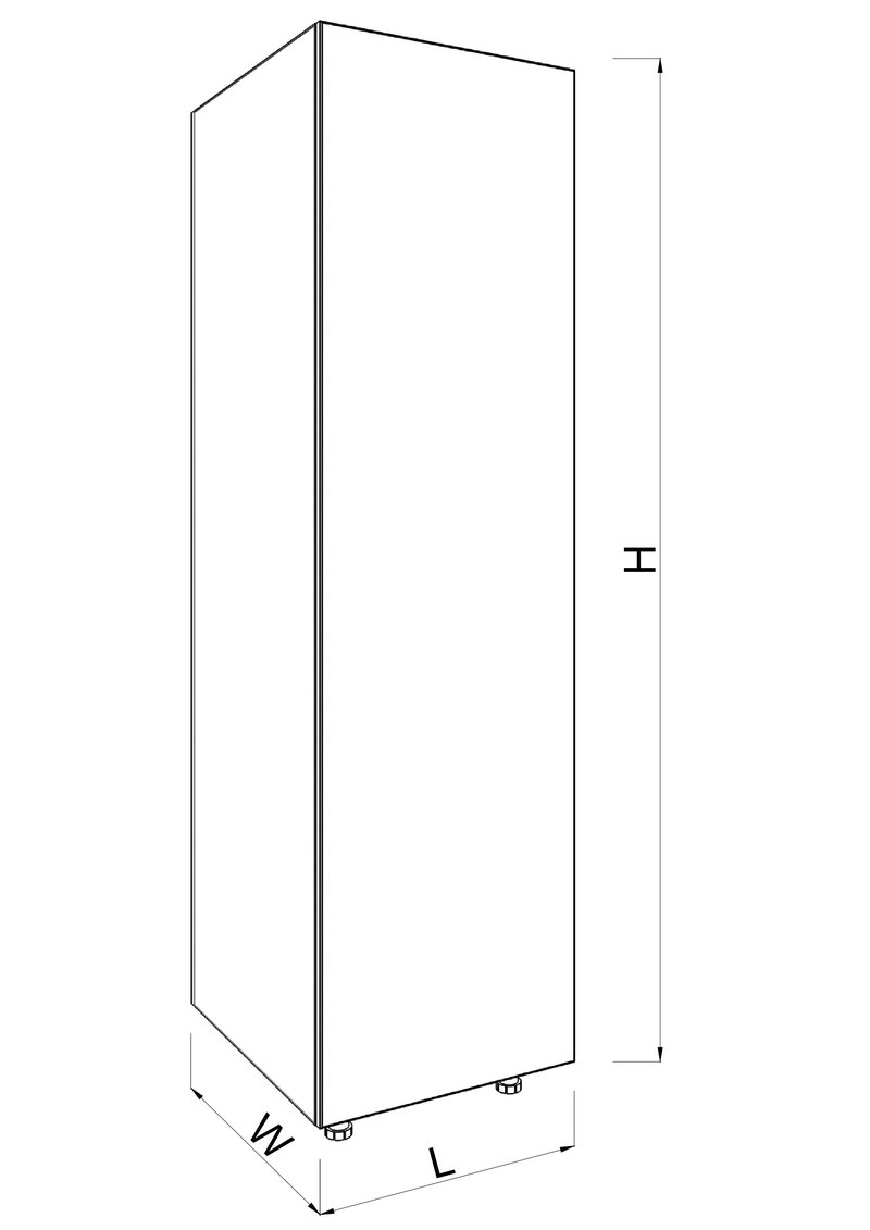 Tủ Đồ Khô Ngăn Đợt Lecmax Home KĐ1Q