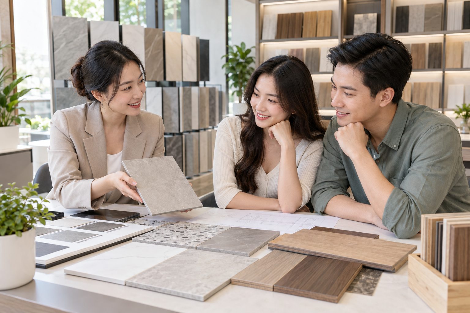 Tư vấn lựa chọn vật liệu